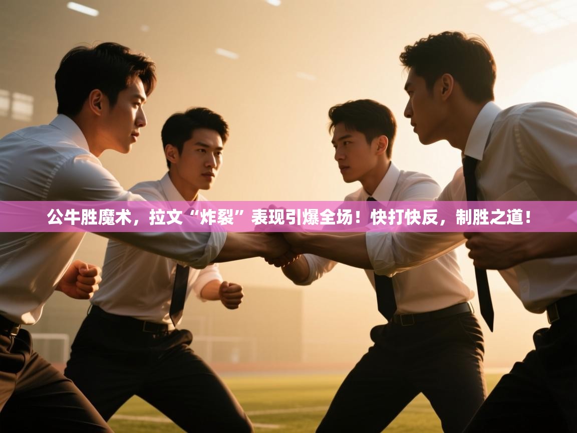 公牛胜魔术,拉文“炸裂”表现引爆全场!快打快反,制胜之道! 第2张